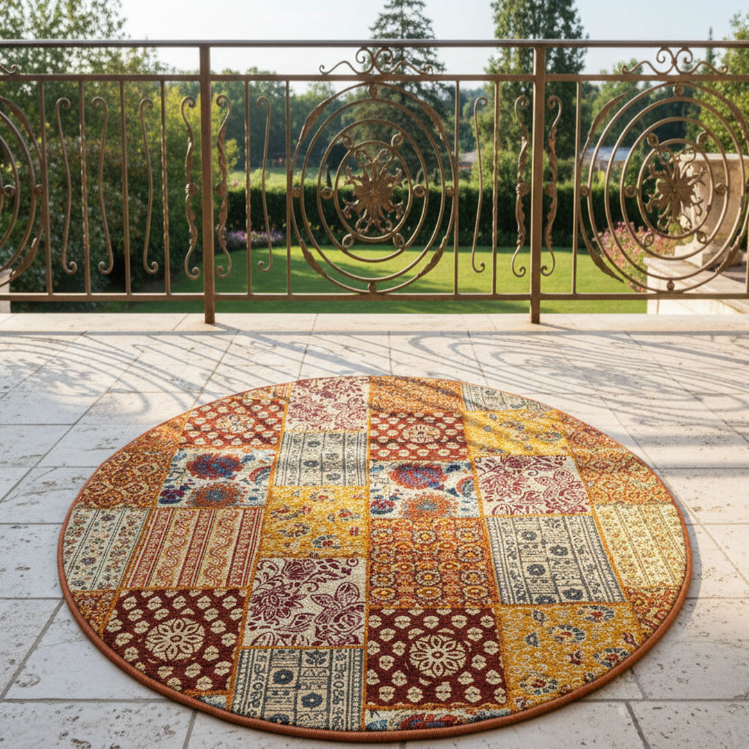 ORLIVA - Hand Tufted Bohemian Carpet